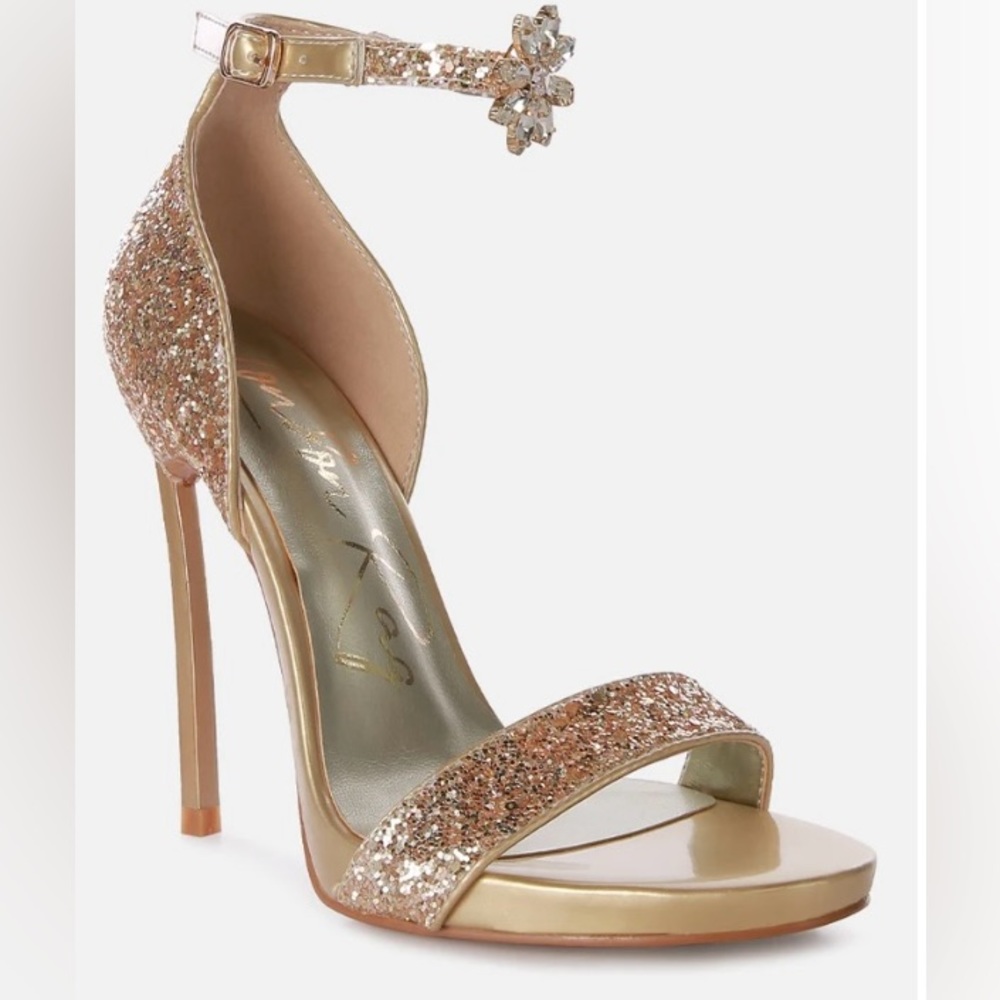 👠 NIB London Rag Stilettos 👠 - Picture 2 of 6